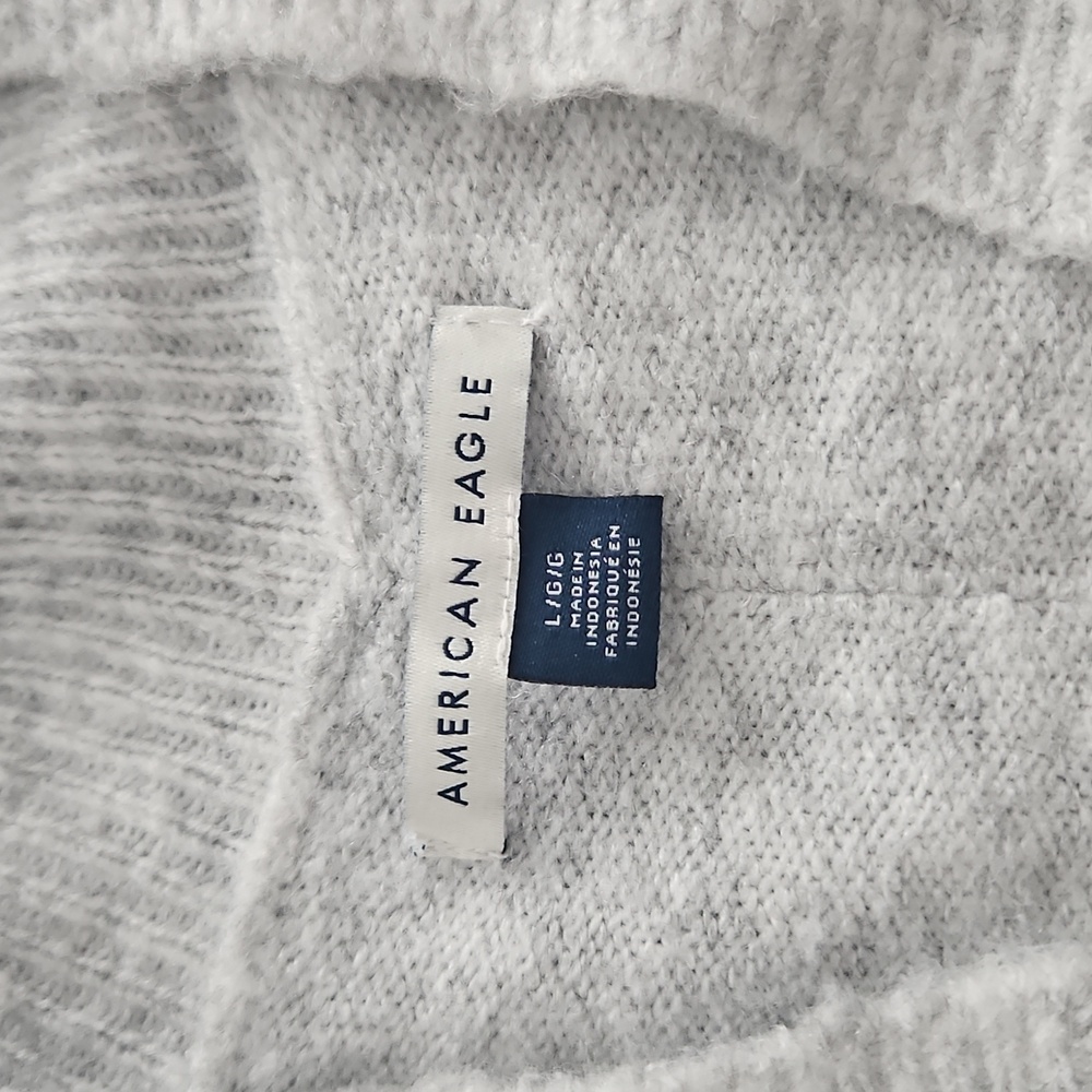 American Eagle Outfitters Light Gray Women's Cardigan - Picture 2 of 3